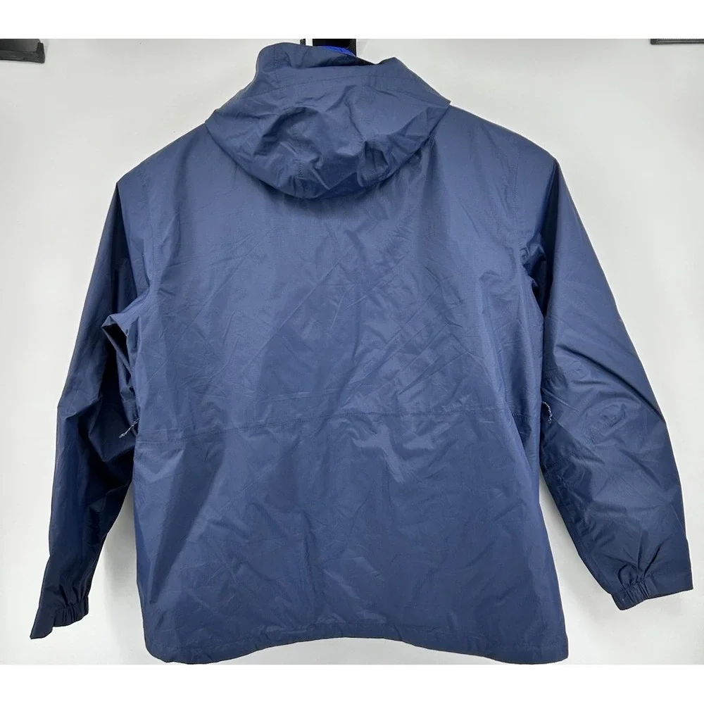 Columbia Men's Full Zip Weatherproof‎ Nylon Jacket Blue Size XL